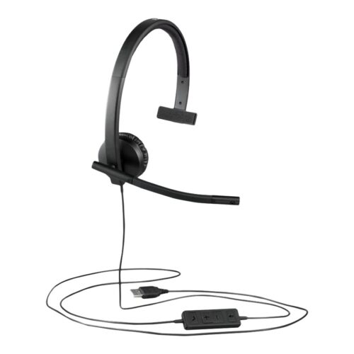 LOGITECH H570e Mono Teams version Headset Black
