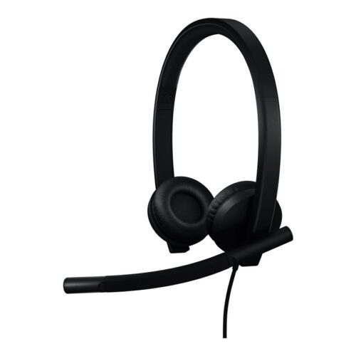 LOGITECH H570e Stereo Teams version Headset Black