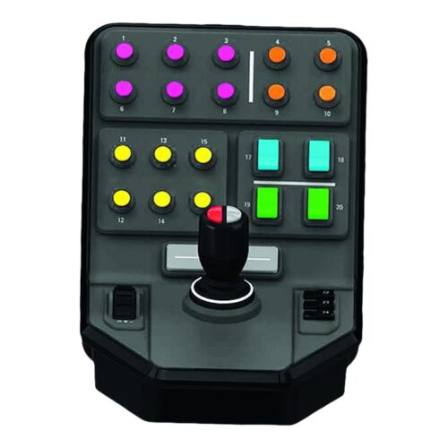 LOGITECH Heavy Equipment Side Panel Flight simulator controller wired for PC