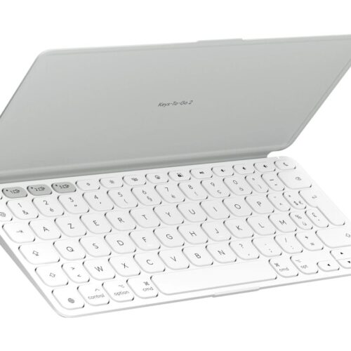 LOGITECH Keys-To-Go 2 – Pale Grey (FR)