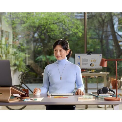 LOGITECH Lift for Business Vertical mouse ergonomic 6 buttons wireless Bluetooth 2.4 GHz Bolt USB receiver off-white
