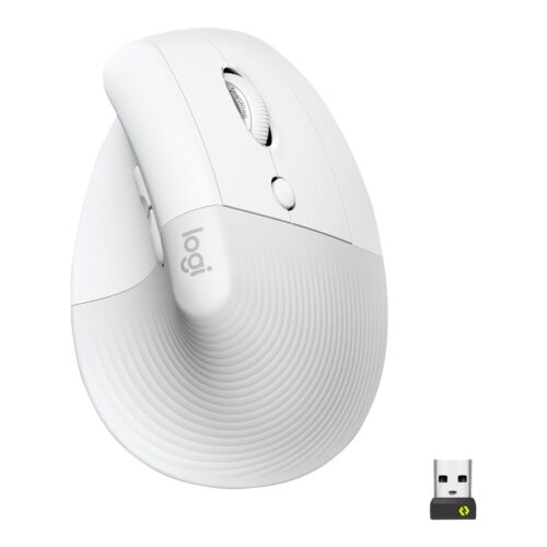LOGITECH Lift Vertical Ergonomic Mouse Vertical mouse ergonomic optical 6 buttons wireless Bluetooth 2.4 GHz Bolt USB