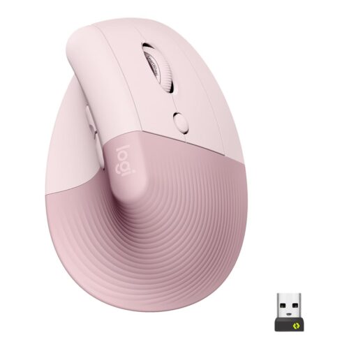 LOGITECH Lift Vertical Ergonomic Mouse Vertical mouse ergonomic optical 6 buttons wireless Bluetooth 2.4 GHz LOGITECH Bolt USB