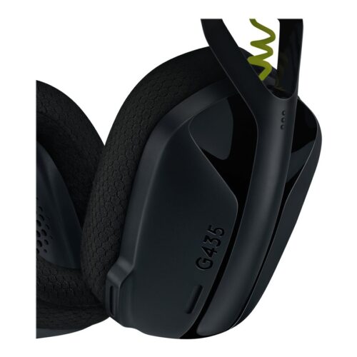 LOGITECH Lightspeed G435 Headset full size Bluetooth / 2.4 GHz radio frequency wireless black Discord Certified