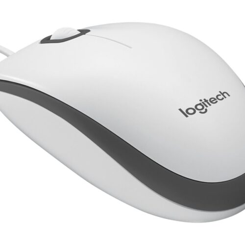 LOGITECH M100 Mouse full size right and left-handed optical 3 buttons wired USB