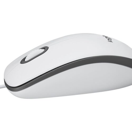 LOGITECH M100 Mouse full size right and left-handed optical 3 buttons wired USB