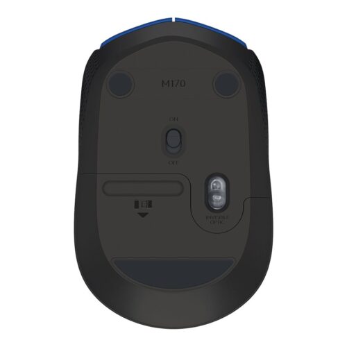 LOGITECH M171 Mouse right and left-handed wireless 2.4 GHz USB wireless receiver black