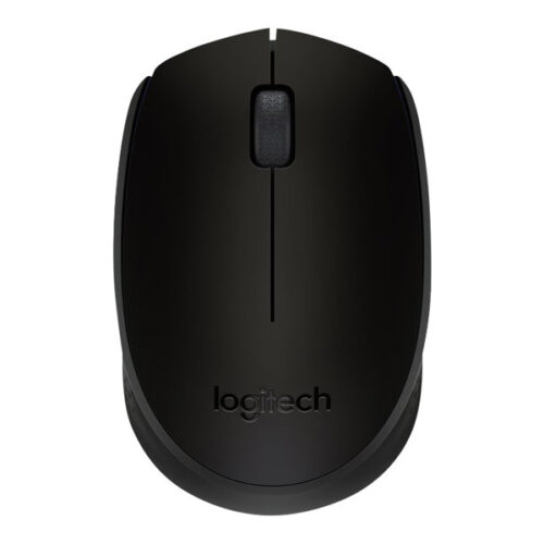 LOGITECH M171 Mouse right and left-handed wireless 2.4 GHz USB wireless receiver black
