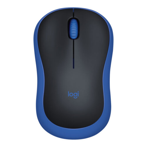 LOGITECH M185 Wireless Mouse BLUE EER2