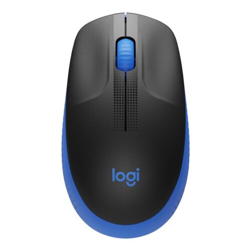 LOGITECH M190 Mouse optical 3 buttons wireless USB wireless receiver blue