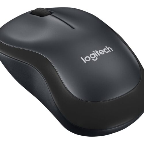 LOGITECH M220 Silent Mouse optical 3 buttons wireless 2.4 GHz USB wireless receiver charcoal