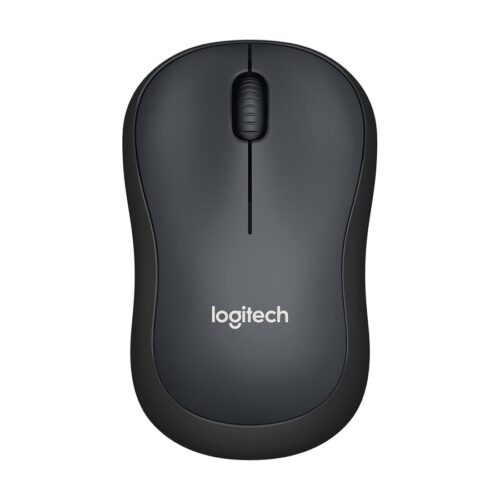 LOGITECH M220 Silent Mouse optical 3 buttons wireless 2.4 GHz USB wireless receiver charcoal