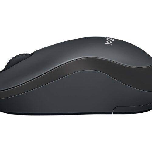 LOGITECH M220 Silent Mouse optical 3 buttons wireless 2.4 GHz USB wireless receiver charcoal