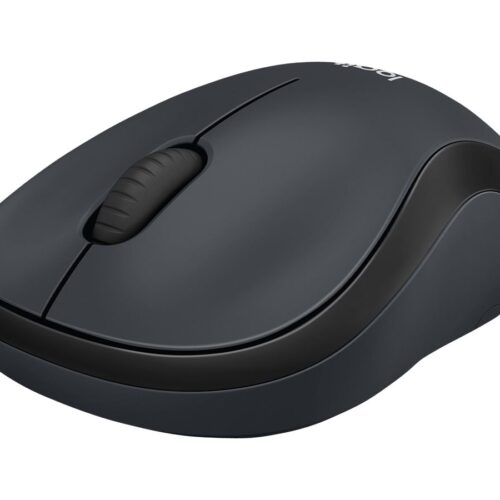 LOGITECH M220 Silent Mouse optical 3 buttons wireless 2.4 GHz USB wireless receiver charcoal