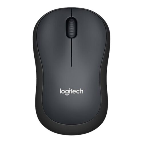 LOGITECH M220 Silent Mouse optical 3 buttons wireless 2.4 GHz USB wireless receiver charcoal