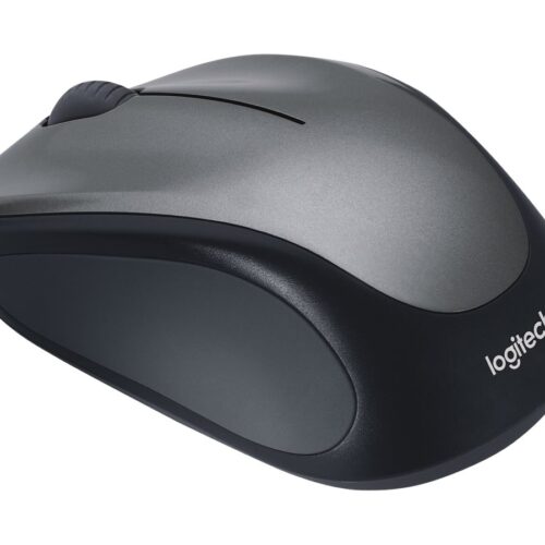 LOGITECH M235 Mouse right-handed optical wireless 2.4 GHz USB wireless receiver grey