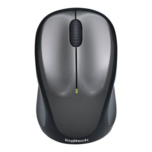 LOGITECH M235 Mouse right-handed optical wireless 2.4 GHz USB wireless receiver grey