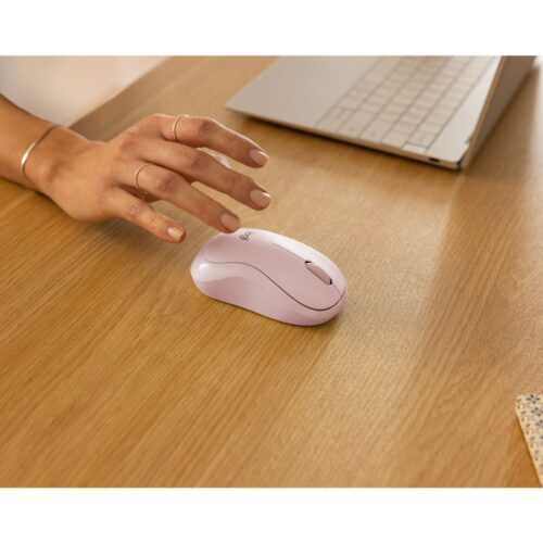LOGITECH M240 Silent Mouse right and left-handed optical 3 buttons wireless Bluetooth rose
