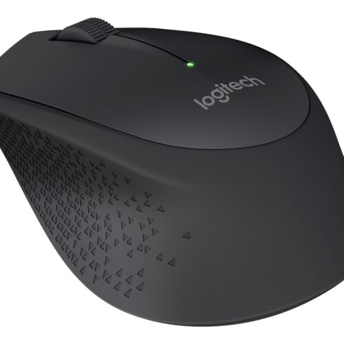 LOGITECH M280 Mouse right-handed optical 3 buttons wireless 2.4 GHz USB wireless receiver black