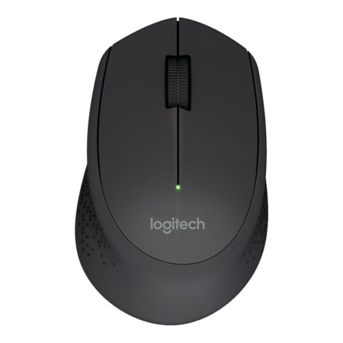 LOGITECH M280 Mouse right-handed optical 3 buttons wireless 2.4 GHz USB wireless receiver black