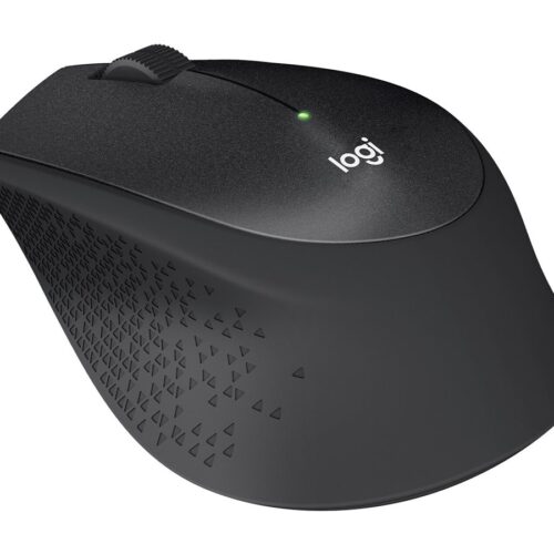 LOGITECH M330 SILENT PLUS Mouse 3 buttons wireless 2.4 GHz USB wireless receiver blue