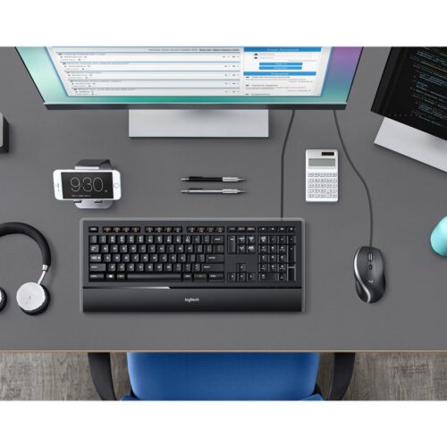 LOGITECH M500s Advanced Corded Mouse Mouse optical 7 buttons wired USB