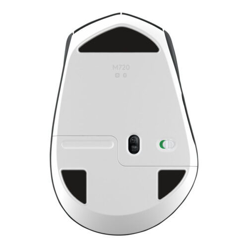 LOGITECH M720 Triathlon Mouse right-handed optical 7 buttons wireless Bluetooth 2.4 GHz USB wireless receiver