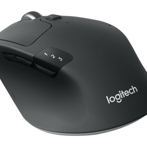 LOGITECH M720 Triathlon Mouse right-handed optical 7 buttons wireless Bluetooth 2.4 GHz USB wireless receiver