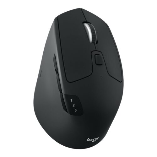 LOGITECH M720 Triathlon Mouse right-handed optical 7 buttons wireless Bluetooth 2.4 GHz USB wireless receiver