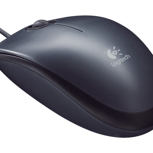 LOGITECH M90 Mouse right and left-handed optical wired USB