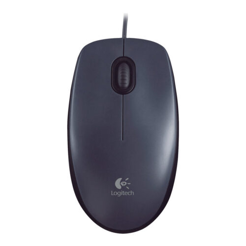 LOGITECH M90 Mouse right and left-handed optical wired USB