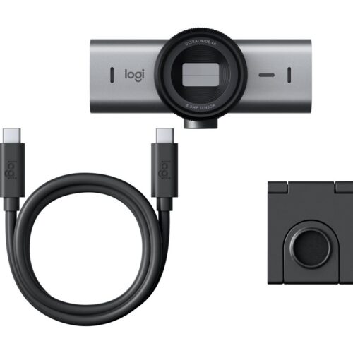 LOGITECH Master Series MX Brio Live streaming camera colour 8.5 MP 3840 x 2160 1080p 4K audio wired USB-C