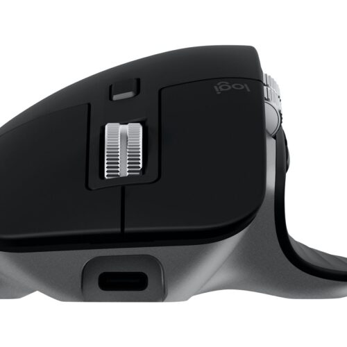 LOGITECH Master Series MX Master 3S for Mac Mouse ergonomic optical 7 buttons wireless Bluetooth 2.4 GHz space grey for Apple