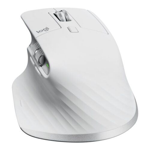LOGITECH Master Series MX Master 3S Mouse ergonomic optical 7 buttons wireless Bluetooth 2.4 GHz Bolt USB receiver