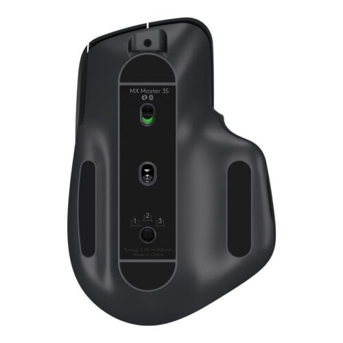 LOGITECH Master Series MX Master 3S Mouse ergonomic optical 7 buttons wireless Bluetooth 2.4 GHz Bolt USB receiver