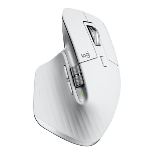 LOGITECH Master Series MX Master 3S Mouse ergonomic optical 7 buttons wireless Bluetooth 2.4 GHz Bolt USB receiver