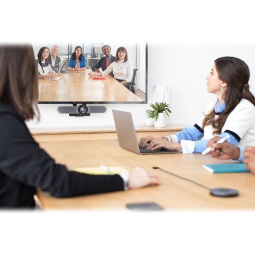 LOGITECH MeetUp Conference camera pan / tilt colour 3840 x 2160 audio wireless Bluetooth LE / NFC USB 3.0 MJPEG