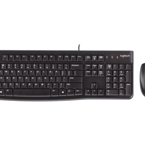 LOGITECH MK120 Pack clavier souris filaire FR