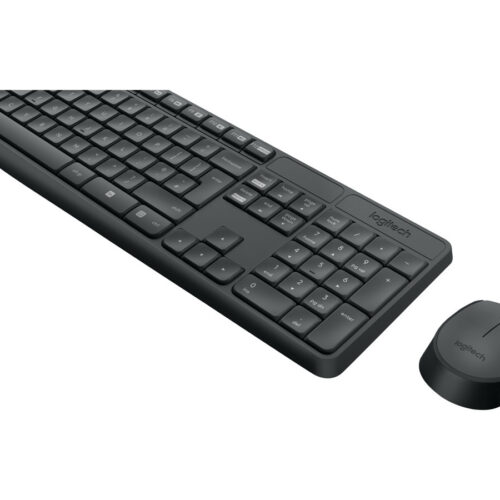 LOGITECH MK235 wireless Keyboard + Mouse Combo Grey FRA