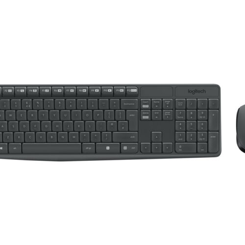 LOGITECH MK235 wireless Keyboard + Mouse Combo Grey FRA