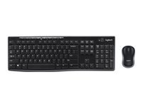 LOGITECH MK270 Wireless Combo black USB (ESP) MEDITER