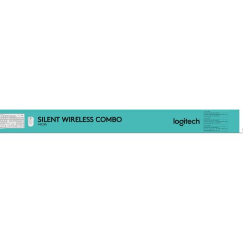 LOGITECH MK295 Silent Wireless Combo – OFF WHITE – FRA – CENTRAL