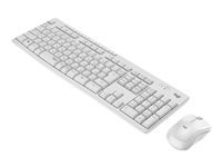 LOGITECH MK295 Silent Wireless Combo – OFF WHITE – FRA – CENTRAL
