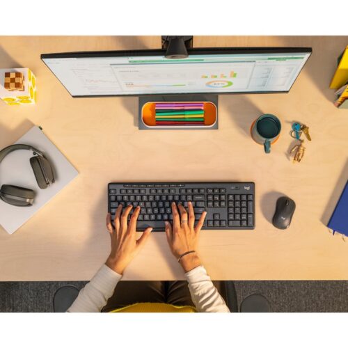 LOGITECH MK370 Combo for Business – GRAPHITE – (FRA) – CENTRAL-419