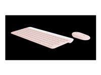 LOGITECH MK470 Slim Combo – ROSE – (FRA) – CENTRAL-419