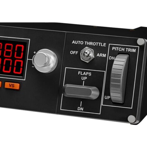 LOGITECH Multi Panel Flight simulator instrument panel wired for PC