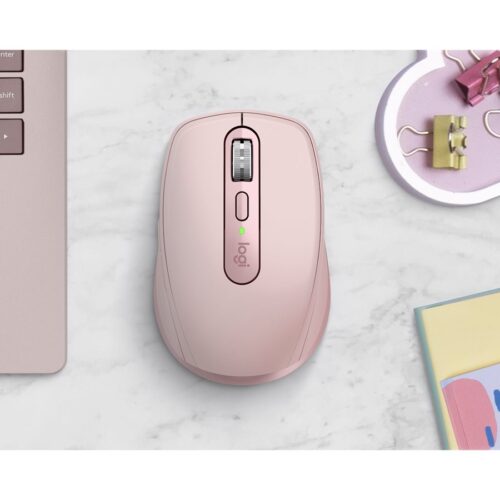 LOGITECH MX Anywhere 3S Mouse optical 6 buttons wireless Bluetooth rose