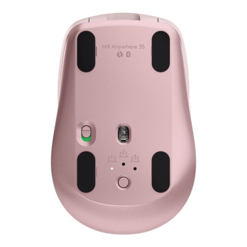 LOGITECH MX Anywhere 3S Mouse optical 6 buttons wireless Bluetooth rose
