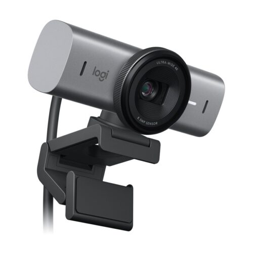 LOGITECH MX Brio 705 for Business Webcam colour 8.5 MP 4096 x 2160 audio wired USB-C