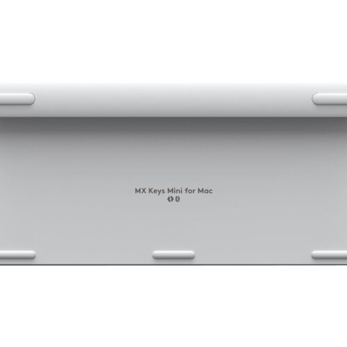 LOGITECH MX Keys Mini For Mac Minimalist Wireless Illuminated Keyboard – PALE GREY – CENTRAL FR
